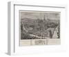 Bird'S-Eye View of Norwich, the Meeting Place of the Church Congress-Henry William Brewer-Framed Giclee Print