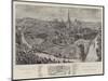 Bird'S-Eye View of Norwich, the Meeting Place of the Church Congress-Henry William Brewer-Mounted Giclee Print