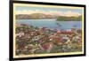 Bird's Eye View of Old Acapulco-null-Framed Art Print