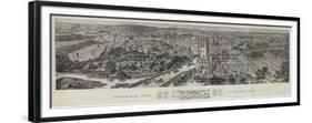 Bird's-Eye View of Oxford, 1894-Henry William Brewer-Framed Giclee Print