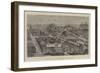 Bird'S-Eye View of Paris, Showing the Principal Buildings Now Destroyed-Henry William Brewer-Framed Giclee Print
