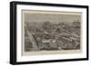 Bird'S-Eye View of Paris, Showing the Principal Buildings Now Destroyed-Henry William Brewer-Framed Giclee Print