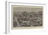 Bird'S-Eye View of Paris, Showing the Principal Buildings Now Destroyed-Henry William Brewer-Framed Giclee Print