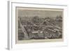 Bird'S-Eye View of Paris, Showing the Principal Buildings Now Destroyed-Henry William Brewer-Framed Giclee Print