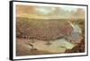 Bird's Eye View of Saint Louis-John Bachmann-Framed Stretched Canvas