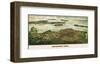 Bird’s Eye View of Sandusky, Ohio, 1898-Alvord Peters Co^-Framed Giclee Print