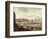 Bird's Eye View of Smithfield Market-Thomas Rowlandson-Framed Giclee Print