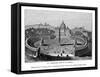 Bird's Eye View of St Peter'S, 1843-J Jackson-Framed Stretched Canvas