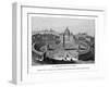 Bird's Eye View of St Peter'S, 1843-J Jackson-Framed Giclee Print