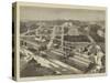 Bird'S-Eye View of the American Centennial Exhibition and Grounds-null-Stretched Canvas