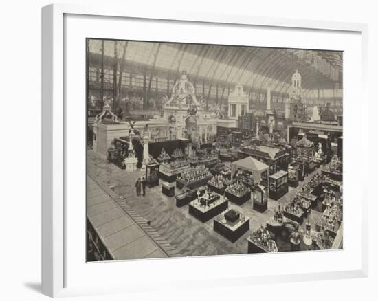 Bird'S-Eye View of the Austrian Section-null-Framed Photographic Print