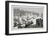 Bird's-Eye View of the Bishop of Winchester's Palace, Southwark, London, C1820-George Shepherd-Framed Giclee Print