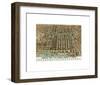 Bird’s Eye View of the Business District of Chicago, 1898-Poole Bros^-Framed Giclee Print