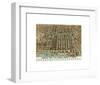 Bird’s Eye View of the Business District of Chicago, 1898-Poole Bros^-Framed Giclee Print