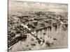 Bird's Eye View of the Columbian Exposition, Chicago, 1893-null-Stretched Canvas