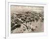 Bird's Eye View of the Columbian Exposition, Chicago, 1893-null-Framed Giclee Print