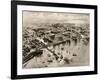 Bird's Eye View of the Columbian Exposition, Chicago, 1893-null-Framed Giclee Print