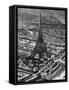 Bird's-Eye View of the Eiffel Tower at the Time of the Opening of the Paris Exposition of 1889-null-Framed Stretched Canvas