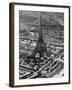 Bird's-Eye View of the Eiffel Tower at the Time of the Opening of the Paris Exposition of 1889-null-Framed Giclee Print