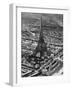 Bird's-Eye View of the Eiffel Tower at the Time of the Opening of the Paris Exposition of 1889-null-Framed Giclee Print