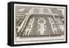 Bird's-Eye View of the Finest Building at Versailles-Jean Baptiste-Framed Stretched Canvas