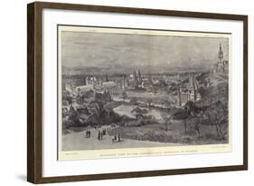 Bird's-Eye View of the International Exhibition at Glasgow-Henry William Brewer-Framed Giclee Print