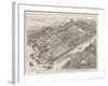 Bird'S-Eye View of the Leeds International Exhibition-Frank Watkins-Framed Giclee Print