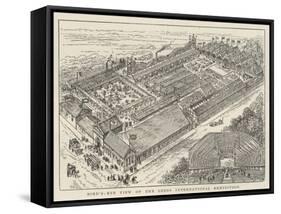 Bird'S-Eye View of the Leeds International Exhibition-Frank Watkins-Framed Stretched Canvas