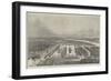 Bird's Eye View of the London Docks-null-Framed Giclee Print