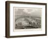 Bird's Eye View of the Opposing Fleets-A.w. Warren-Framed Art Print