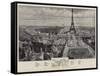 Bird'S-Eye View of the Paris Exhibition, 1900-Henri Lanos-Framed Stretched Canvas