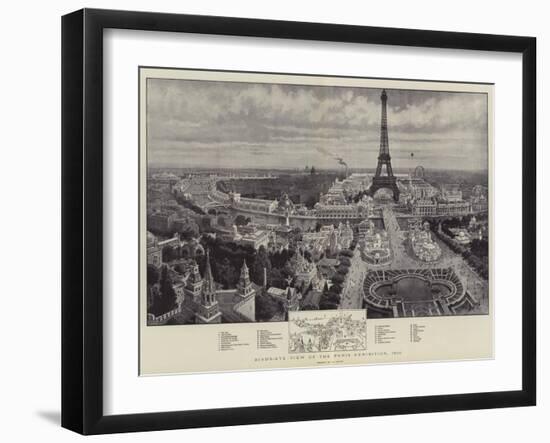 Bird'S-Eye View of the Paris Exhibition, 1900-Henri Lanos-Framed Giclee Print