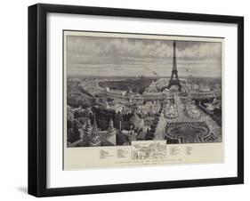 Bird'S-Eye View of the Paris Exhibition, 1900-Henri Lanos-Framed Giclee Print