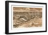 Bird's Eye View of the World's Columbian Exposition, Chicago 1893, USA, America-null-Framed Giclee Print