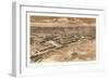 Bird's Eye View of the World's Columbian Exposition, Chicago 1893, USA, America-null-Framed Giclee Print