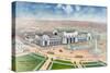 Bird's-Eye View of Union Station-null-Stretched Canvas