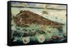 Bird's Eye View of Venice-Joseph Heintz-Framed Stretched Canvas