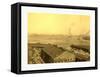 Bird's Eye View of Waterfront-null-Framed Stretched Canvas