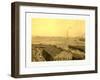 Bird's Eye View of Waterfront-null-Framed Giclee Print