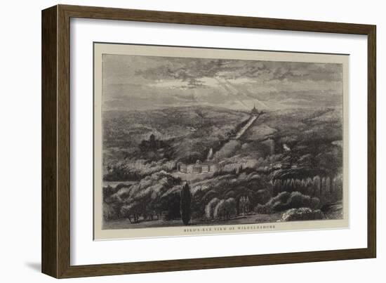 Bird'S-Eye View of Wilhelmshohe-William Henry James Boot-Framed Giclee Print