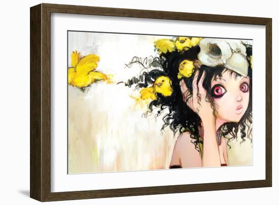 Bird's Nest-Camilla D'Errico-Framed Art Print