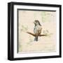 Bird Scene II-Lanie Loreth-Framed Art Print