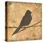 Bird Silhouette I-Patricia Pinto-Stretched Canvas