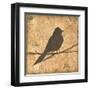 Bird Silhouette I-Patricia Pinto-Framed Art Print