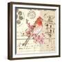 Bird Sketch 1-Chad Barrett-Framed Art Print