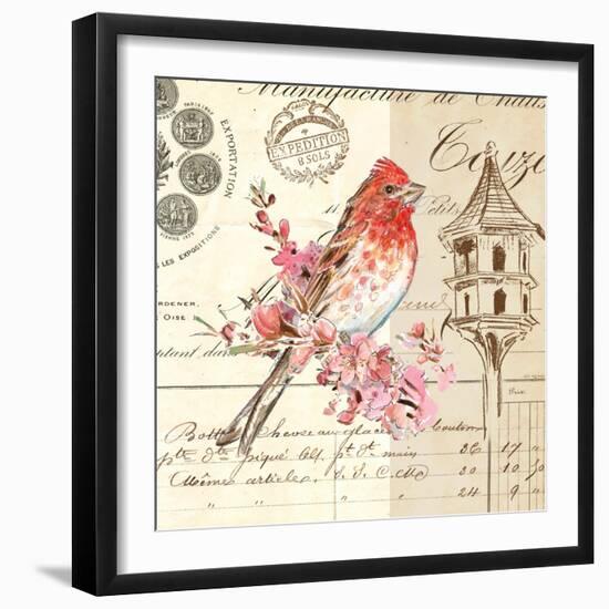 Bird Sketch 1-Chad Barrett-Framed Art Print