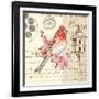 Bird Sketch 1-Chad Barrett-Framed Art Print