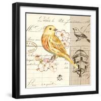 Bird Sketch 2-Chad Barrett-Framed Art Print