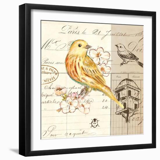 Bird Sketch 2-Chad Barrett-Framed Art Print