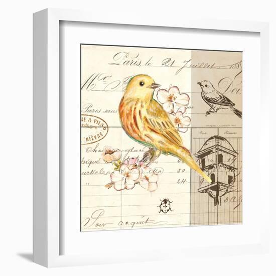 Bird Sketch 2-Chad Barrett-Framed Art Print